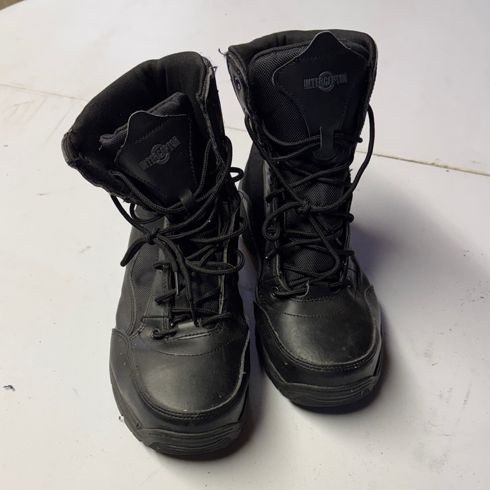 Black Tactical Boots